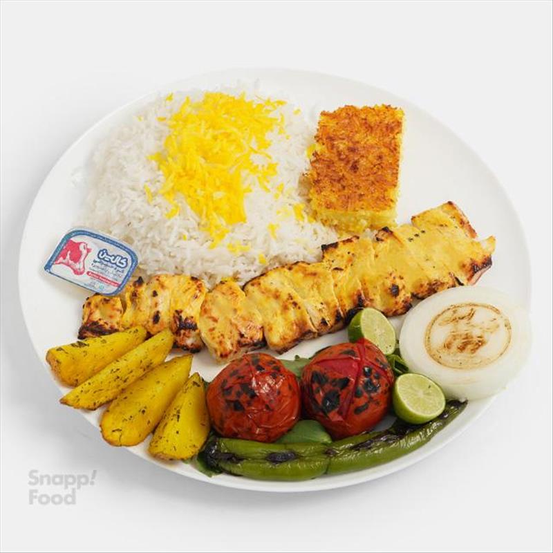 چلو جوجه کباب سینه اکونومی